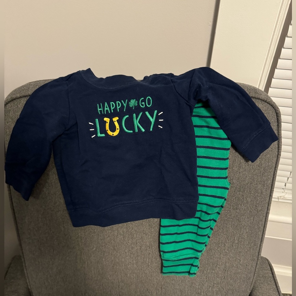 St. Patrick’s Day outfit for baby
